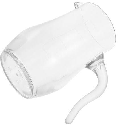 distributore di vino rosso brocche da cucina lanciatore pesante accessorio vino brocca per l'acqua con beccuccio piccolo bricco per il latte Brocca di tè Acrilico 1 Trasparente