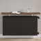 Loch & Skye Radiator Shelf MDF Wooden Floating Shelf with Brackets No-Drill Over Radiator Shelves for Heat Dissipation Floating Heater Top for Living Room, Bedroom, Home Decor (OAK, 120cm)