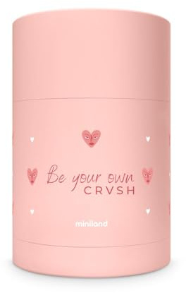 Miniland Termo Bebé para Comida 600 ml, Diseñado por Verónica Díaz, Acero Inoxidable, Mantiene Temperatura más de 24h Frío y Calor, Sistema Antigoteo | CRVSH by JustCoco