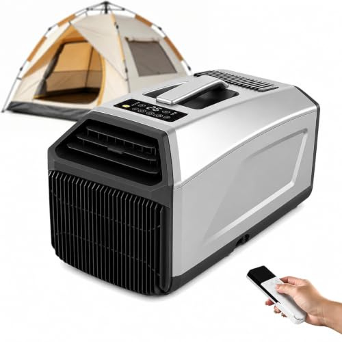 WIANQIAN Climatizzatore Portatile 5000 BTU per Piccole Stanze 4000BTU-Grey