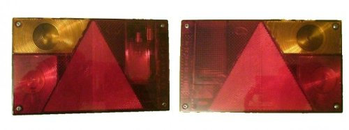 Aspöck Multipoint 1 Lampenset Leuchte Links und Rechts 7 Polig