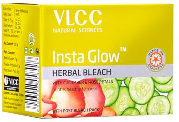 VLCC Naturwissenschaften Insta Glow Herbal Bleach 20g