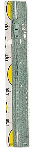 Opti S40-12-05502 Reißverschluss, 100Prozent Polyester, 05502 Grün, 12cm