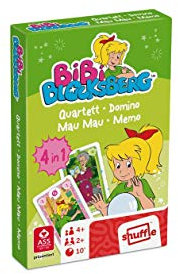 ASS Altenburger 22505220 - Bibi Blocksberg, Quartett und Domino