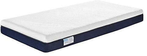 Ecus Care, Colchón Cuna Care 120x060, Antiplagiocefalia, Topper Extraíble, Hipoalergénico, Transpirable, Altura 12 cm