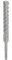 Bosch 1x PRO SDS plus-5X Hammerbohrer (für Stahlbeton, Beton, Ø 20,00 mm, Professional Zubehör Bohrhammer)
