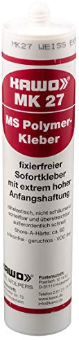 20 Stk. KAWO MK 27 Polymer-Kleber je 290 ml weiß Kleber Montagekleber Polymerkleber Sofortkleber mit extremer Anfangshaftung für Bau- und Industrie