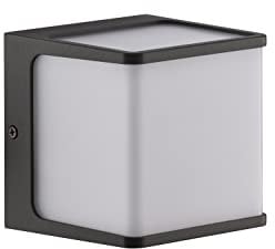 LUTEC TELIN 5197002125 LED-Außenwandleuchte Antracite