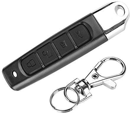 Copiar Mando a Distancia,Delaman Alarma de Coche Universal Clonación Duplicador de Bloqueo de Puertas de Garaje de 433 MHz