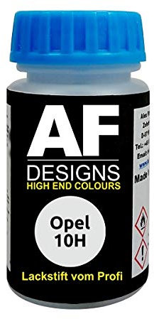 Lackstift für Opel Aluminium Silber metallic 10H schnelltrocknend Tupflack Autolack