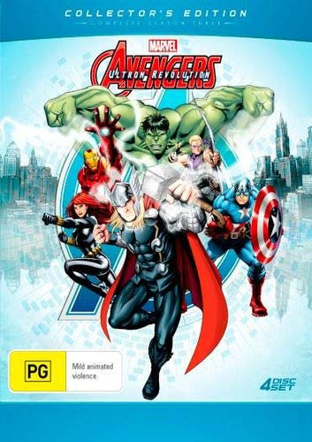 Avengers Ultron Revolution - Season 3 - 4-DVD Boxset