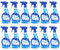 ROBBYROB 12x 750ml Klarblick Auto Scheibenenteiser Scheiben Enteiser Spray Auto KFZ Scheibenfrostschutz bis -70°C 9 Liter