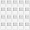 BENECREAT 20Pcs 5ml Versiegelte Glasflasche Mit Schraubverschluss Aus Aluminium Klare Flüssigkeitsprobenflasche Für Message Bottle, Wünsche Flasche