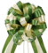 EDATOFLY 10 Stücke Geschenkschleife, Große Schleife Riesen Schleife Geschenk Geschenkschleife Groß für Auto Dekor Hochzeit New Houses Party Feier Geschenke Tüten (Grün)