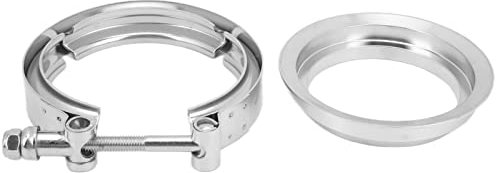V Band Klemme Kit, Großdichtung 7.62cm/3in Downpipe Flansch Klemme Ersatz für für Turbolader