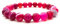 SPILLOX Bracciale Uomo Donna Elastico Da Vere Pietre Preziose Naturali Di 8mm Reiki Idea Regalo Di Compleanno Originale Diffusore Di Energia Guarigione Equilibrio (AGATA ROSA)