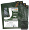 DASKIGO 4 x 6M Heavy Duty 200GSM Green&Silver Reinforced Tarpaulin Cover Waterproof Sheet & 6 Pcs Bungee Balls