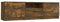 vidaXL TV Schrank Lowboard TV Möbel Tisch Board Sideboard Fernsehschrank Fernsehtisch HiFi-Schrank Räuchereiche 140x35x40cm Holzwerkstoff
