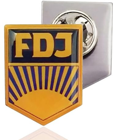 Generisch Rot FDJ Pin