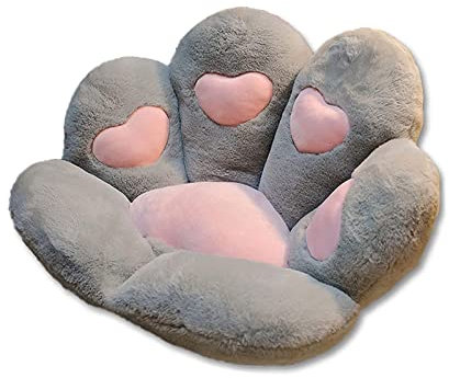 Beedozo Niedliches Sitzkissen,Katzenpfoten Stuhlkissen,Faules Sofa In Katzenpfotenform,Sofa Rücken Kissen Nap Kissen Kissen Spielzeug Geschenk Sitzpolster Für Erwachsene Kinder