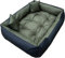 Dogs4Life New Hundebett XXL | Hundebett groß Hunde | Hundebett mittelgroße Hunde | Hundebett kleine Hunde | Hundekissen | Outdoor Hundebett | Wasserabweisend (XL, Khaki)