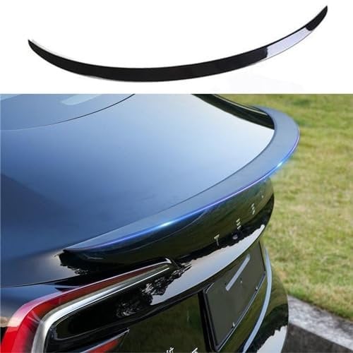 Ywooon Spoiler Wing Performance für Tesla Model 3 Highland 2024 2025 Heckklappe Heckdeckel ABS Zubehör (Glänzend Schwarz)