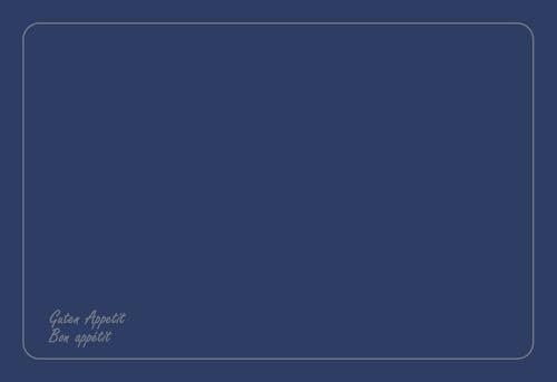 500 Dunicel®-Tischsets 33 x 48 cm Bon Appetite Darkblue