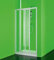 Boîte de porte avant douche Maître pvc, cm120,niche coulissante blanc acrylique