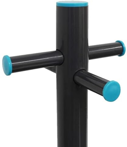 Hani Post Pole – 30m Clothes Washing Line Rack – Heavy Duty PVC Galvanized Steel Pole with Socket Idea for Outdoor Home Garden Laundry Towel Dryer Clothing (1)