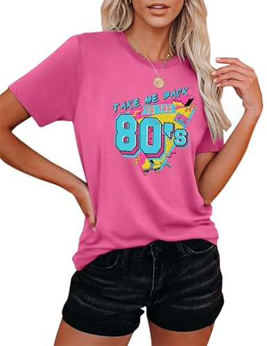 80s Baby 90s Made Me Shirt Damen Vintage Batik 90er Jahre Shirts Lässiges Retro 80er Jahre Nostalgie Shirt Oberteile