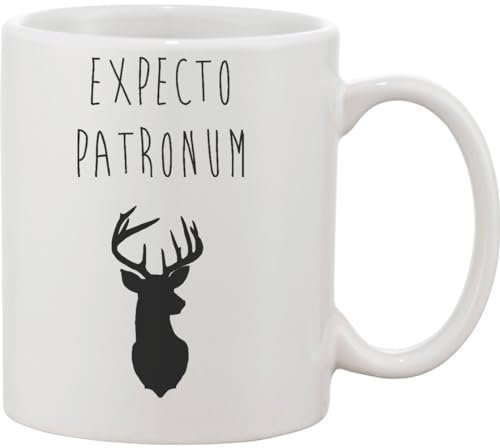 Expecto Patronum Deer Patronus Ceramic Mug White