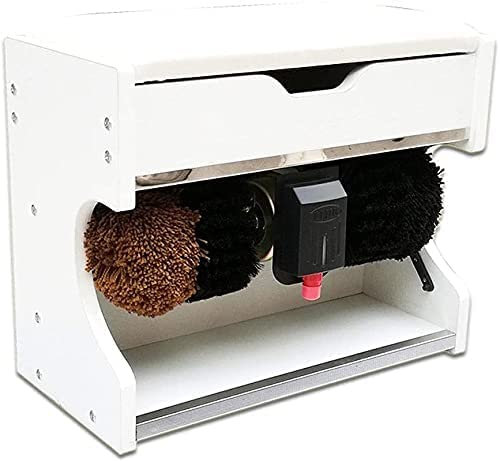 Cireuse de Chaussures Cireuse de Chaussures Automatique à Induction Automatique Machine de Nettoyage Cireuse de Chaussures électrique Domestique pour Usage Domestique ou Public (Couleur: D, Taille:
