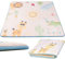 tinyfluffy Alfombra Bebe Acolchada Plegable - 2cm Grosor, 130 * 130cm, Colchoneta Bebe Suelo, Alfombra De Juegos Bebe, Suelo Bebes Acolchado, Tapete Actividades Bebe, Manta Juegos Bebe