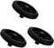 Cabilock 3pcs Garbage Can Wheel Heavy Duty Wheelie Bin Outdoor Easy to Move Waste Bin