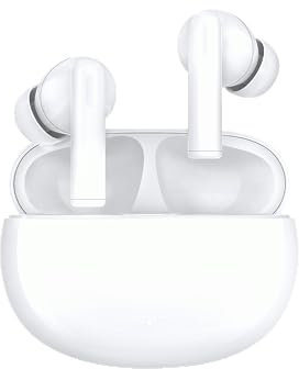 HONOR CHOICE X5 Earbuds 30dB ANC 35H Battery Life Bluetooth 5.3 Dual-Mic ENC IP54 Water Resistant Low Latency All-in-Ear Design White