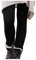 KONG JIMFAN Gefütterte Strumpfhose Skihose 176 Mädchen Thermohose Damen Winter Jeans Leggins Sport Schnittschutzhose Gefütterte Jeans Damen Winter Leggings for Women(#03 Black,S)