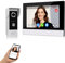 QttyElok 7inch WiFi IP Video Door Phone Intercom System 1080P AHD Touch Color Indoor Monitor IR Night Vision Outdoor Camera Video Doorbell for Home, Tuya Smart APP Remote Unlocking