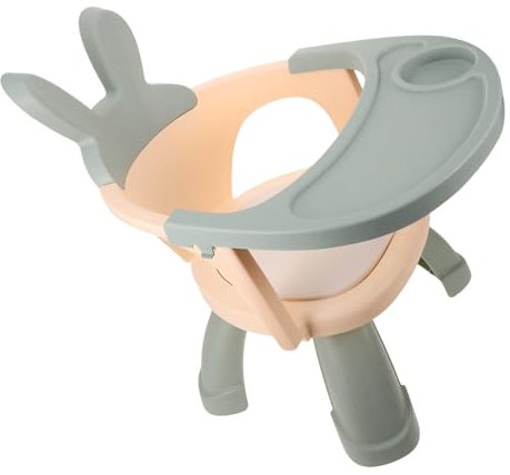 CONGARTENO Silla De Comedor Infantil Con Diseño De Cartoon Para Comer Con Bandeja y