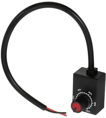 OSALADI Led Knob Mini Switch Dimming for Grow Lights Precision Scale for Easy to Install and Operate