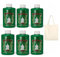 6x Borotalco, Dose mit Talkumpuder 200 g +Joytaly bag