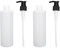 Bouteille de distributeur de pompe, 2pcs 250 ml Massage Recharge d'huile Bouteille de recharge réutilisable Pumpo à pompe Dispenserhand Pump Bottle Refipillable Rénits