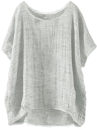 Mejores Ofertas de Hoy Camisetas Basicas De Colores Mujer Blusas Otoño 2025 Blusa Algodón Verano Camisa Sin Mangas Camiseta Bohemia Manga Corta Azul Marino para Rosa Cuello Pico Jersey Primavera