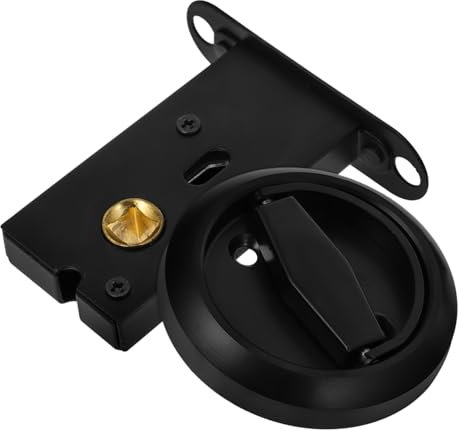 Tofficu Serrure de Porte Coulissante Acier Inoxydable avec Design Élégant pour Portes Poche