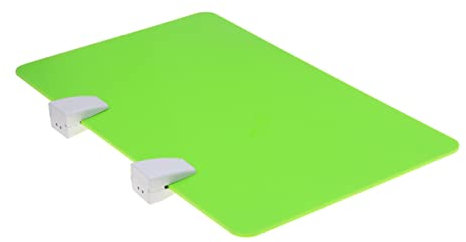 DOITOOL Acrylic Desktop Partition Board with Clamp 50x30cm Green Office Desktop Baffle Desk Divider for Study and Workspaces