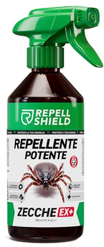 RepellShield® Spray Repelente Garrapatas Humanos y Pulgas 500ml - Tomillo