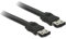 Delock eSATA-Kabel (0,7m) schwarz