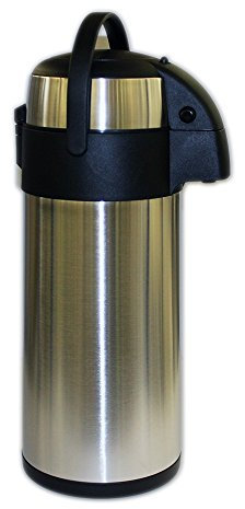TOP Pumpkanne Thermoskanne Airpot Isolierflasche 5 Liter Edelstahl