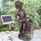 AMUR Garten BRUNNEN SOLAR TEICHPUMPE SOLAR SPRINGBRUNNEN GARTENBRUNNEN SOLAR WASSERSPIEL Lausebub Set SOLAR PUMPE TEICHPUMPE f. TERRASSE TEICH Garten GARTENTEICH Solarteichdekoration