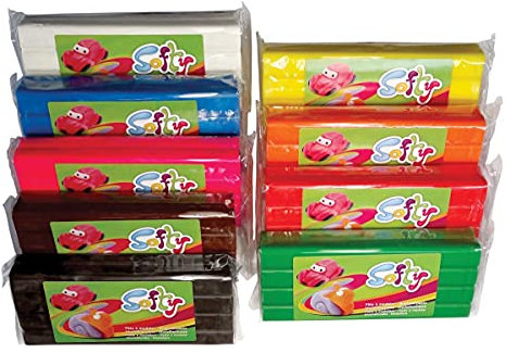 Darwi Softy Modelliermasse, Weiß, 1 Stück