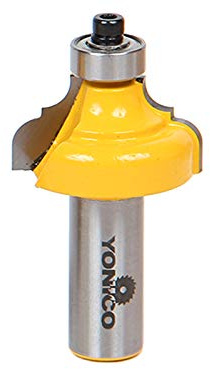 Yonico 13185 3/8-Inch Classical Ogee Edge Forming Router Bit 1/2-Inch Shank